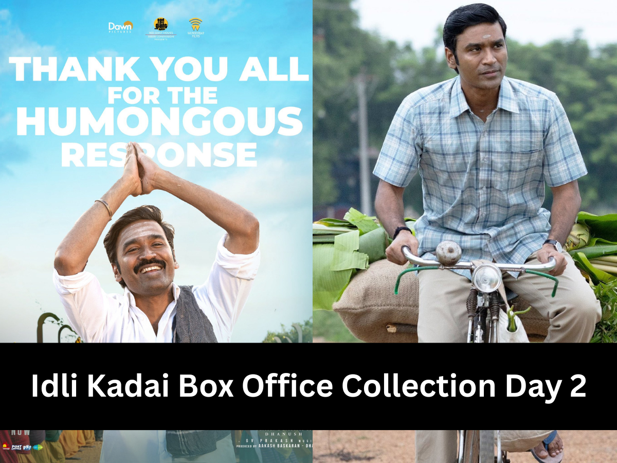 Idli Kadai Box Office Collection Day 2: Dhanush’s Relatable Drama Maintains First Day Momentum on Dussehra!