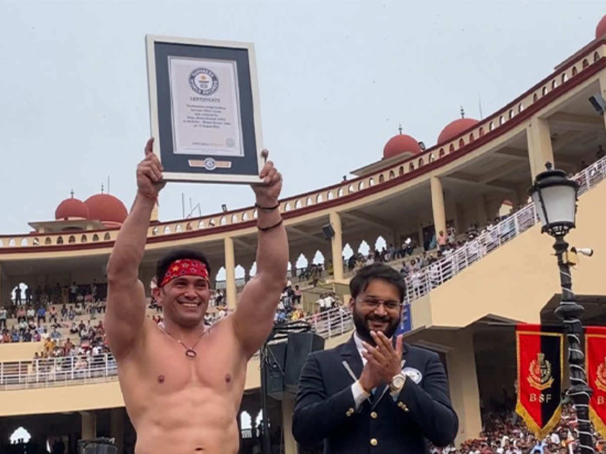 Indian Steel Man Vispy Kharadi Sets New World Record with Incredible Strength