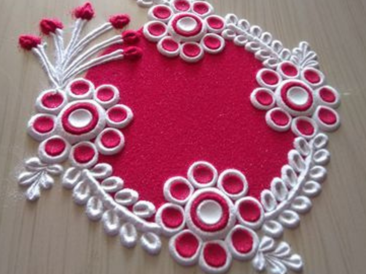 Dot Rangoli Design - Photo Gallery