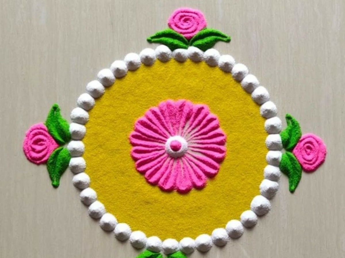 Quick Multi-Layer Rangoli - Photo Gallery