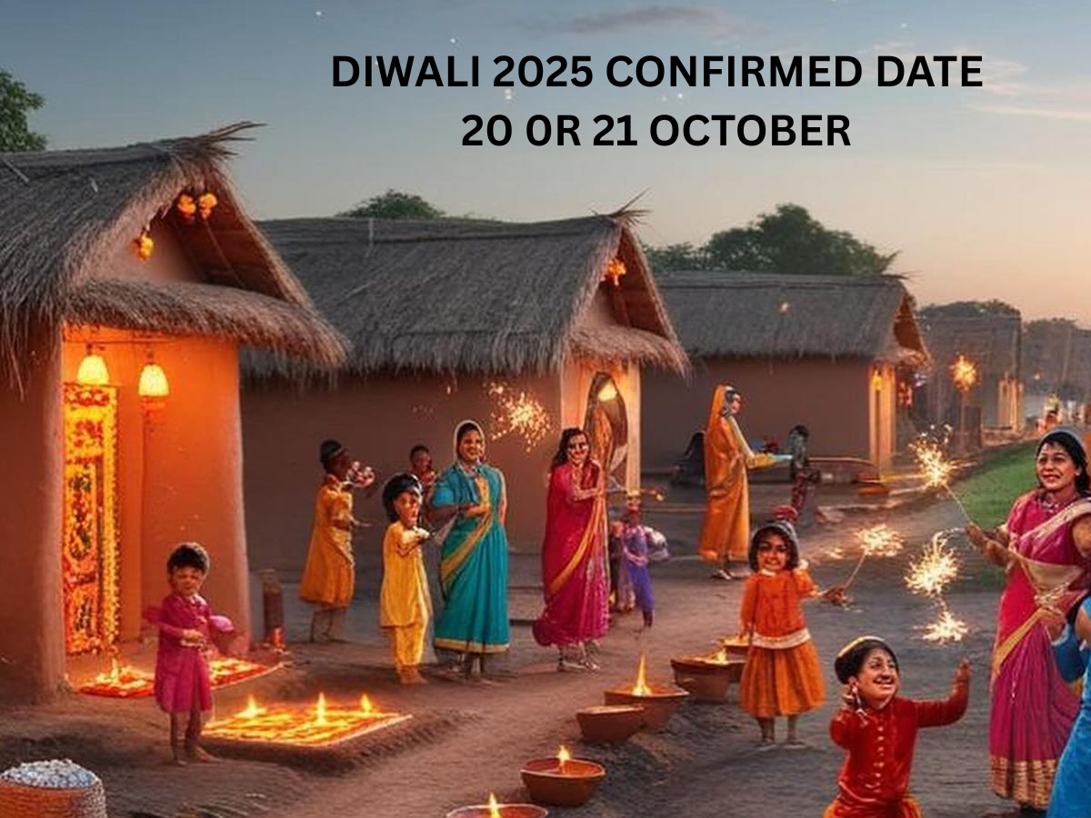 Diwali 2025 (Confirmed Date): 20 or 21 October When is Diwali 2025? check Details Inside