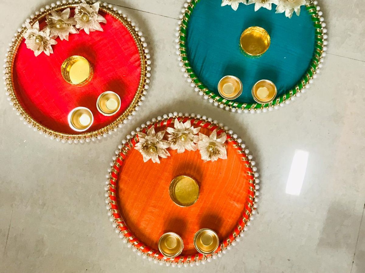 Eco-friendly Thali Decoration Ideas for Bhai Dooj