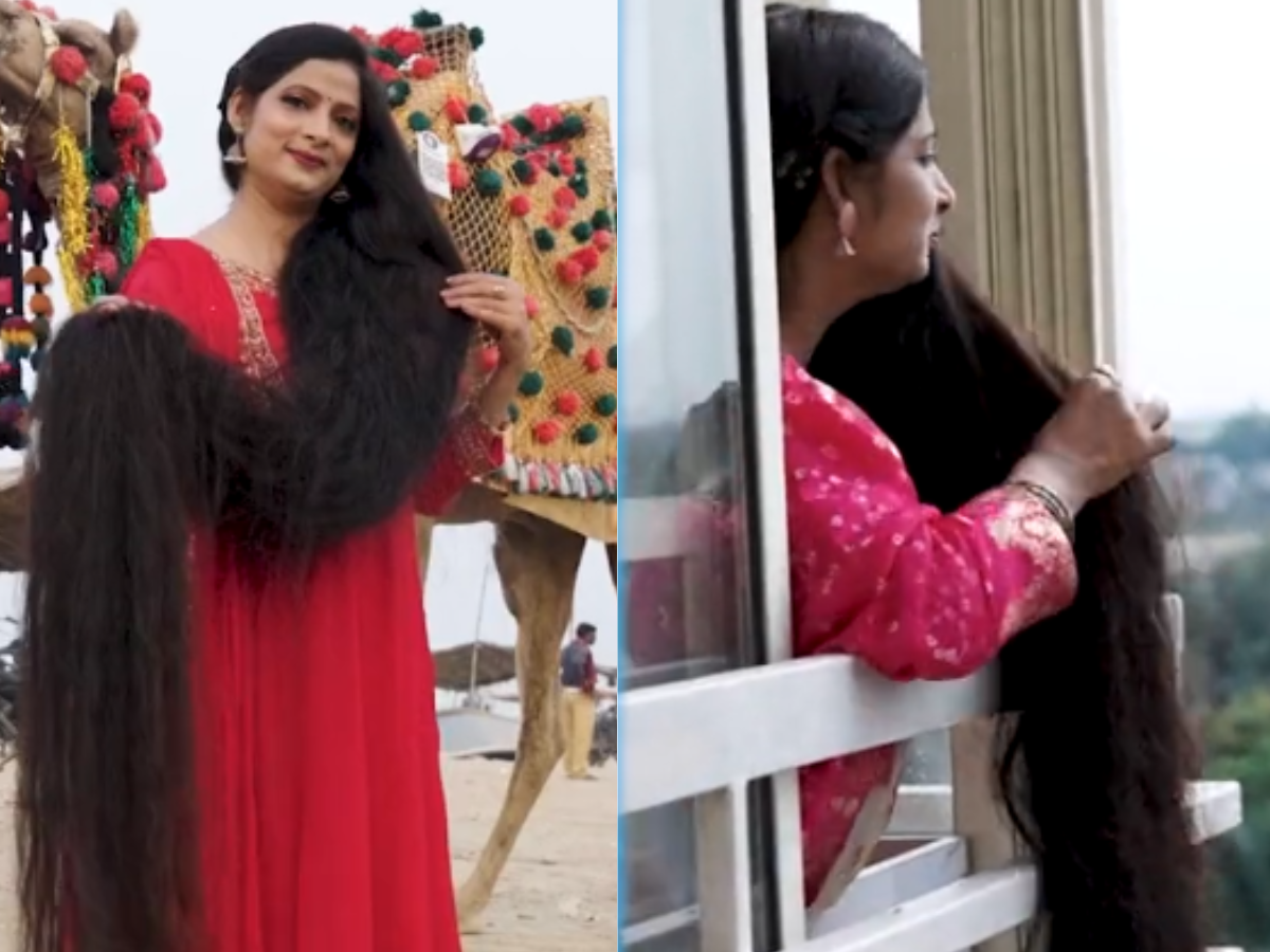 World’s Longest Hair: India’s Smita Srivastava Stuns with 7 Feet 9 Inches of Endless Patience