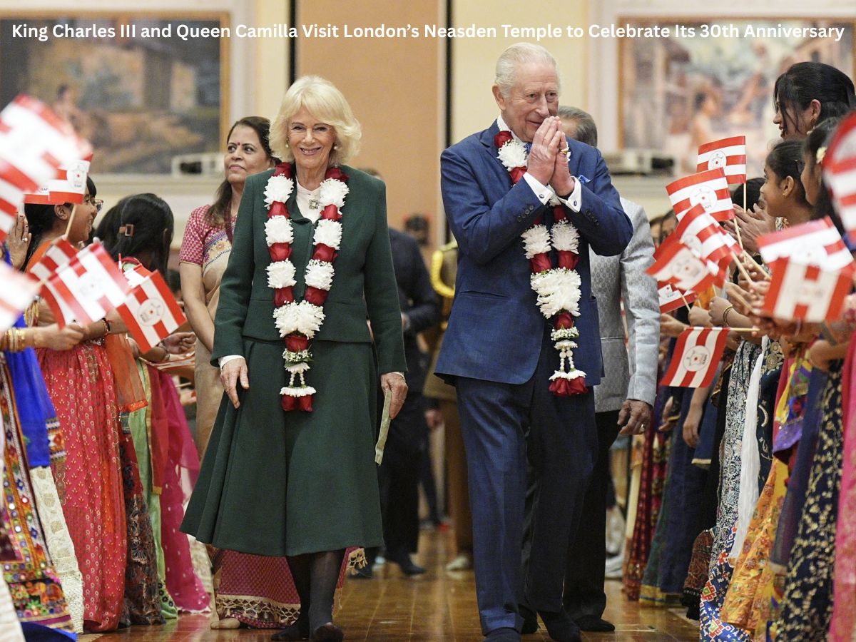 What Message Did King Charles & Queen Camilla Share During His Visit to Neasden Temple’s 30th Anniversary?