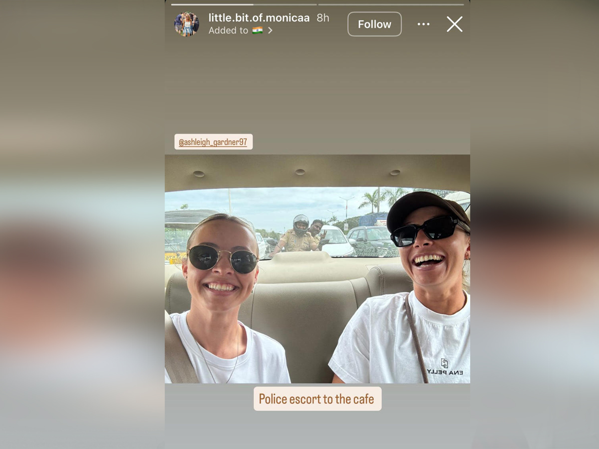 Monica Wright’s ‘Police Escort to Cafe’ Post Goes Viral After Harassment of Aussie Cricketers in Indore