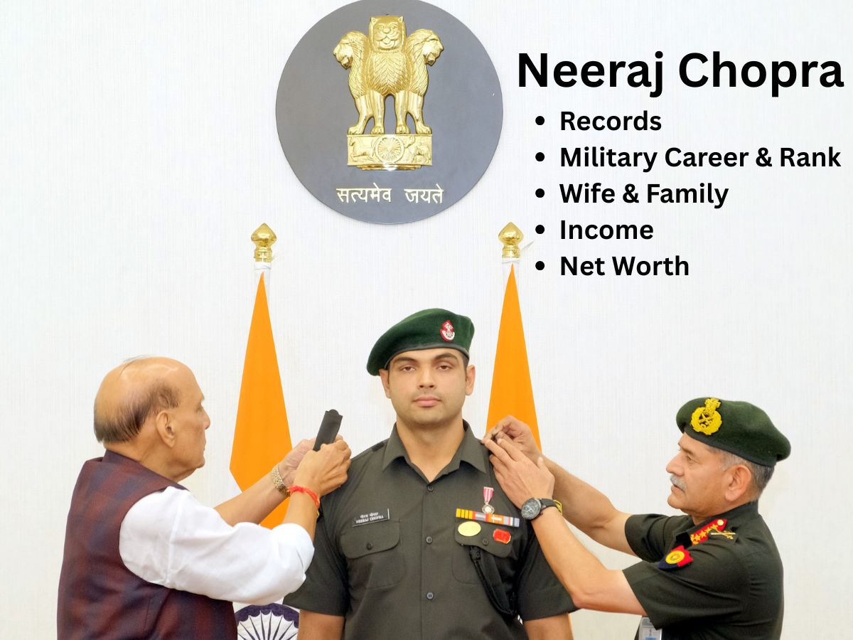 Who is Neeraj Chopra – Records, Military Career & Rank, Wife, Family, Net Worth & Income
