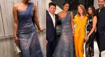 Priyanka Chopra Stuns in Cobalt Blue Elie Saab Gown at Pratham USA Gala