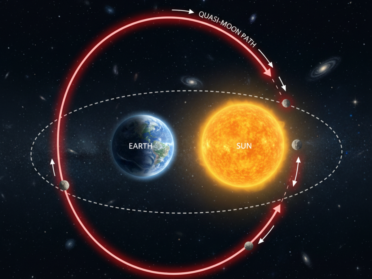 What is a Quasi-Moon & Why is 2023 FW13 Silently Orbiting Earth?