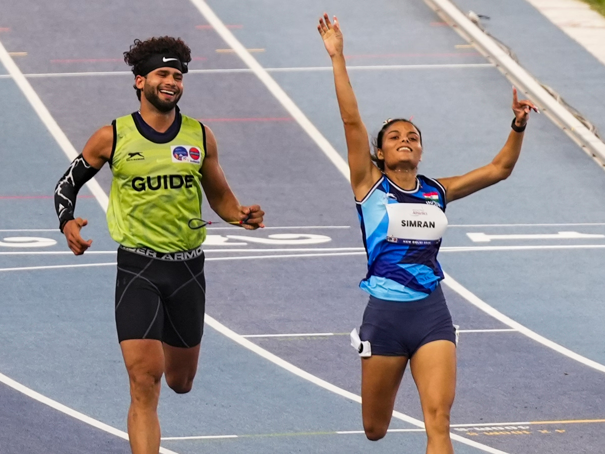 World Para Athletics: Simran Singh 100m Gold, Nishad Kumar High Jump Triumph | Watch
