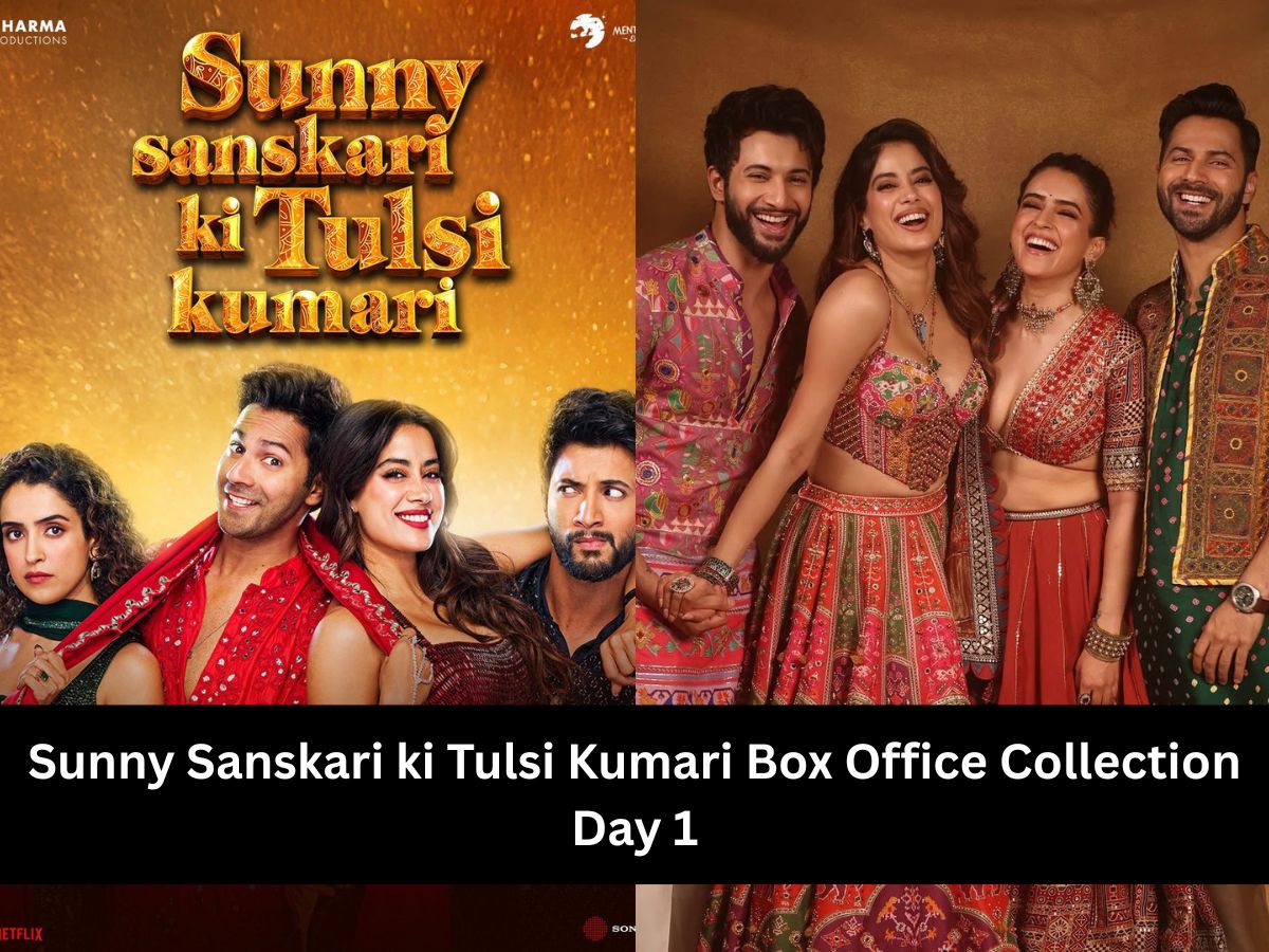 Sunny Sanskari ki Tulsi Kumari Box Office Collection Day 1: Varun Dhawan and Janhvi Kapoor Rom-Com Opens to ₹9.25 crores on Dussehra
