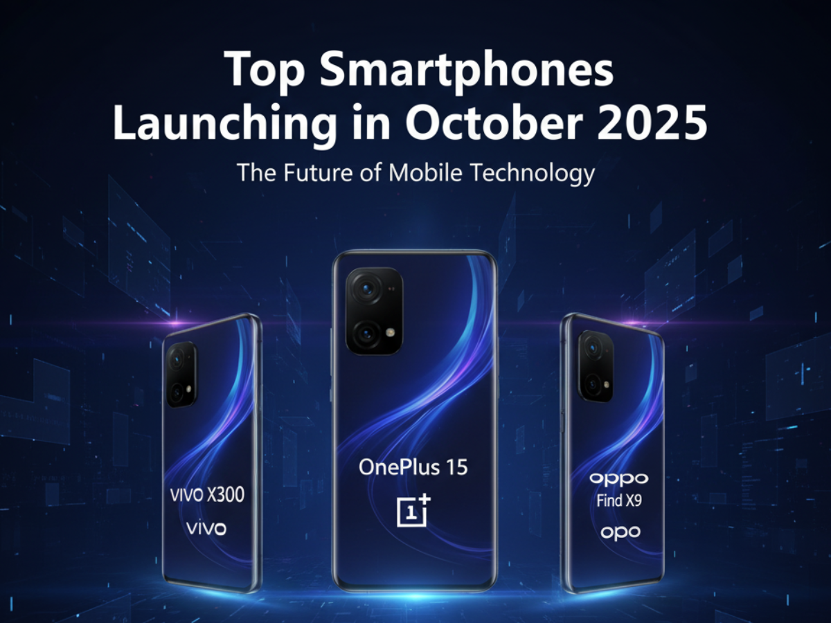 October 2025 Smartphone Launches: OnePlus 15, Vivo X300, Oppo Find X9 & More | Details