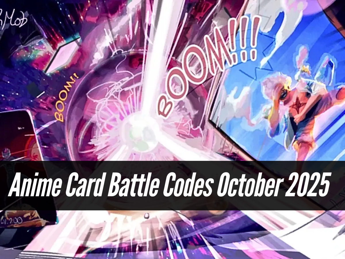 Anime Card Battle Codes October 2025: Check List of Active Codes | Anime Card Battle Codes