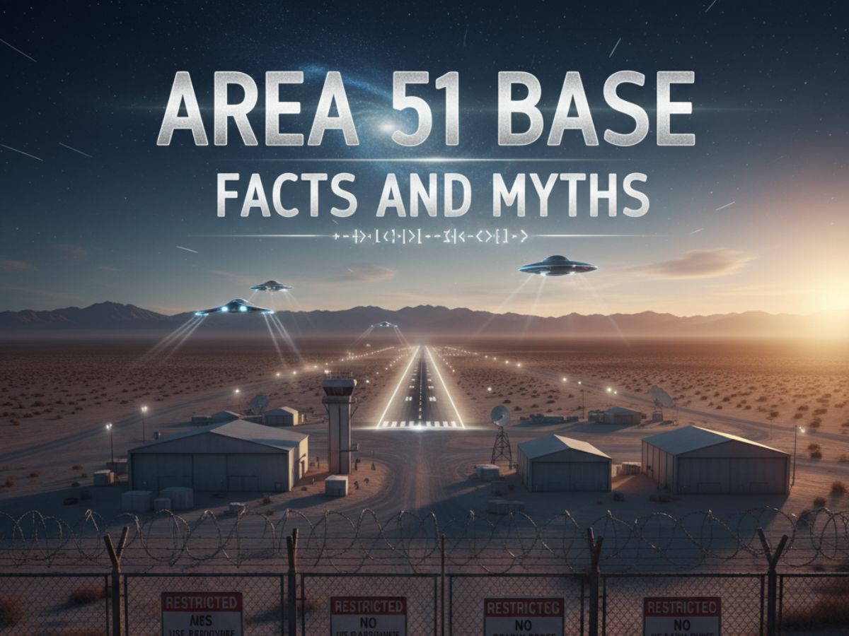 U.S. Government’s Safe Kept Secret: What We Really Know About the Area 51 Base | Facts and Myths