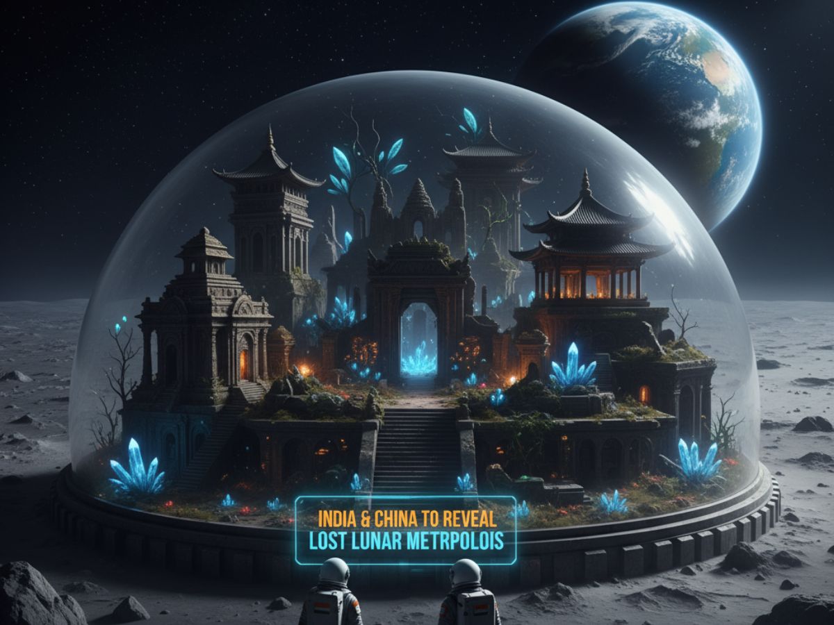Scientist Claims US Hid Evidence of Ancient City on the Moon, Says India and China Will Reveal It