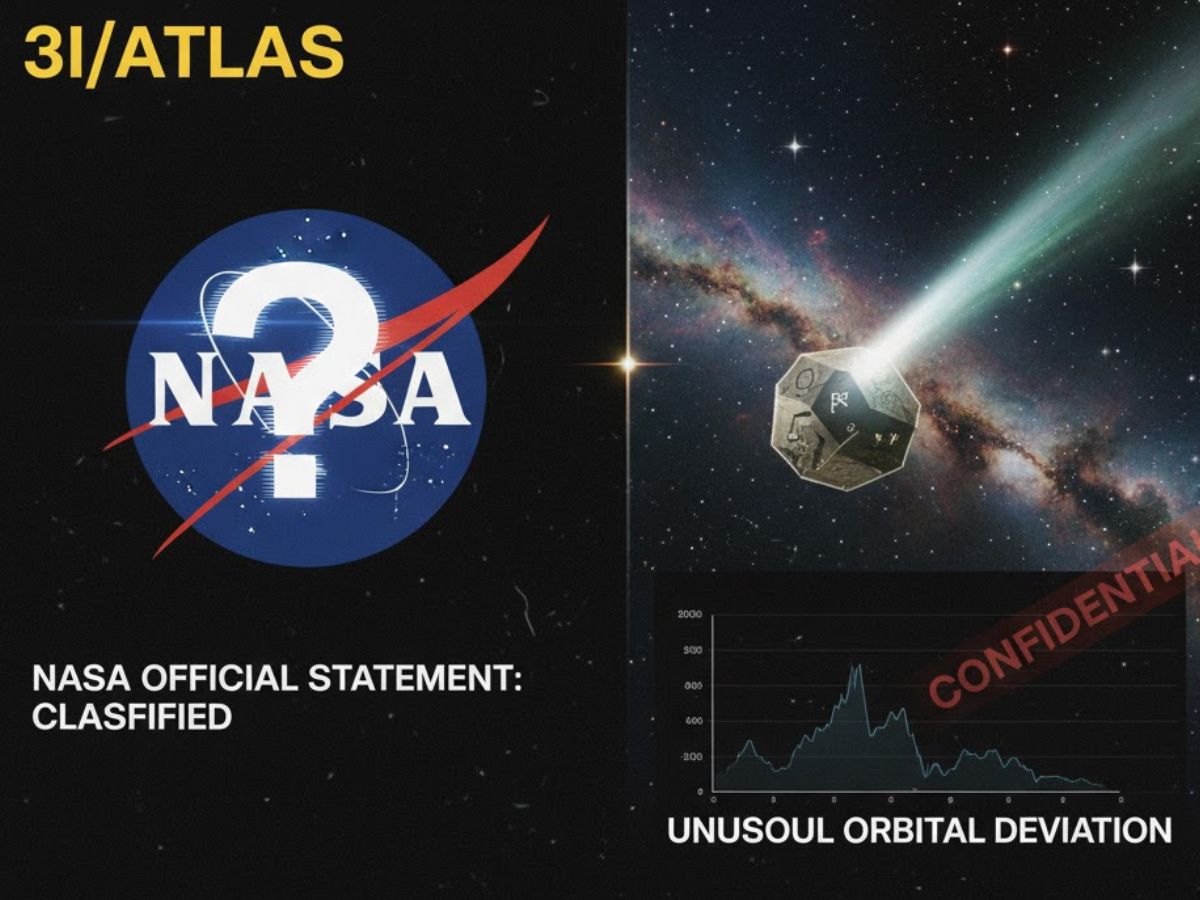 Why is NASA Silent on the Alien Comet-  3I/Atlas? ‘Terrestrial Stupidity, Not Alien Intelligence’