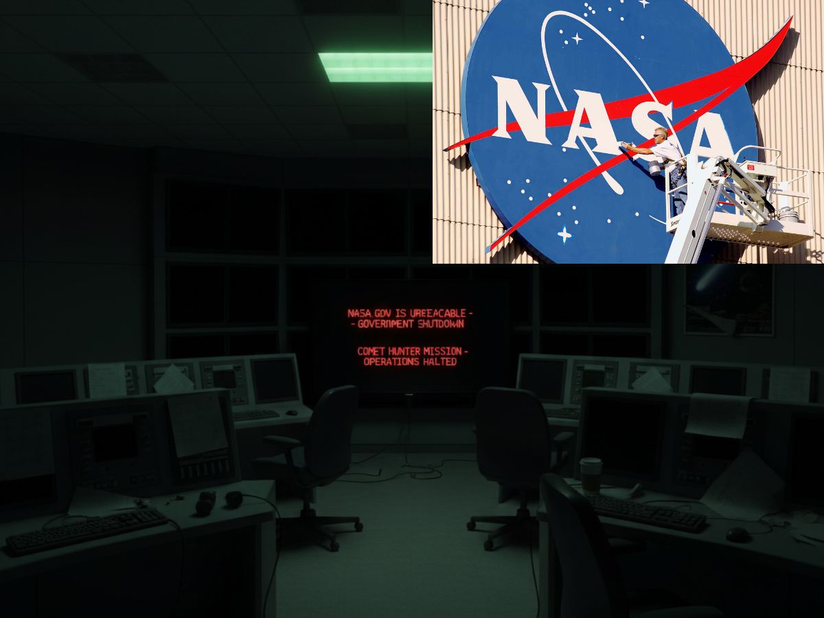 NASA Website Goes Dark, Halts Key Comet Mission Amid Government Shutdown