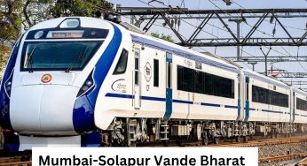 Mumbai-Solapur Vande Bharat Express- Ticket Price, Time-table & Route
