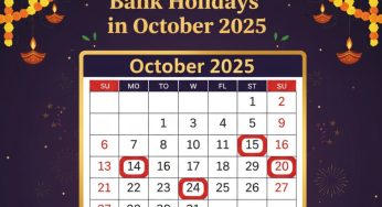 Bank Holidays in October 2025: Banks to Close for 15 Days This Month | Check List