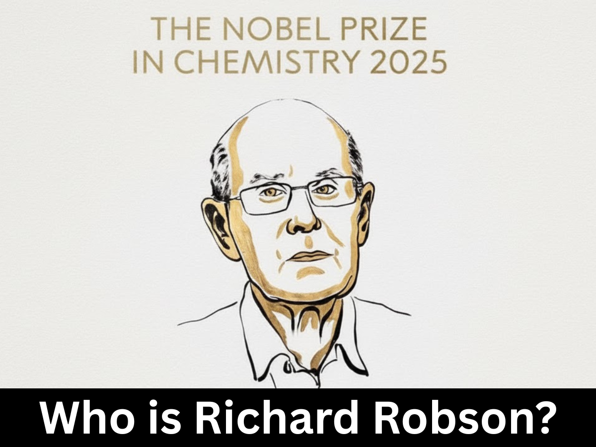 Who is Richard Robson? Australian Chemist Who Won The Nobel Prize in Chemistry 2025