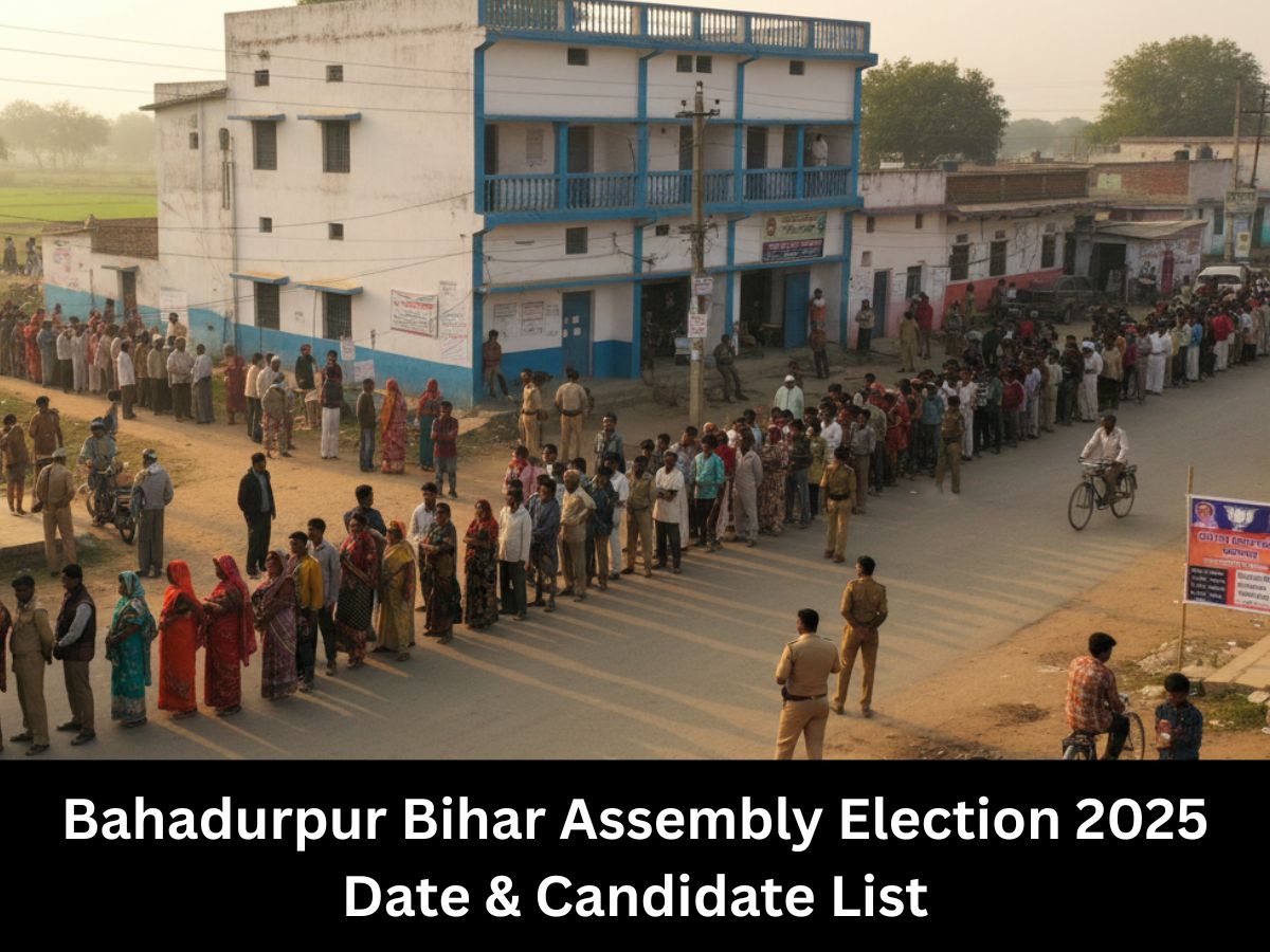 Bahadurpur Poll Guide for Bihar Assembly Election 2025: Candidates, Result Date; Know All About Bahadurpur Vidhan Sabha Seat