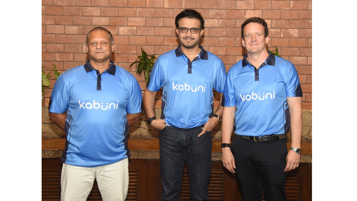 Sourav Ganguly and Kabuni team up to “put a professional coach in every player’s kitbag”
