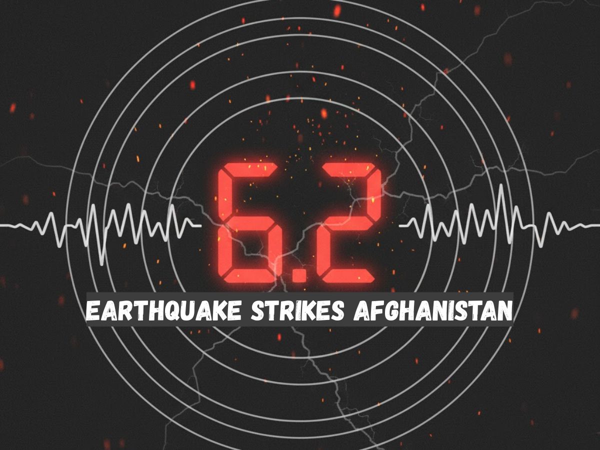 Breaking: Northern Major 6.2 Magnitude Earthquake Strikes Afghanistan’s Hindu Kush, Felt in Pakistan and Iran