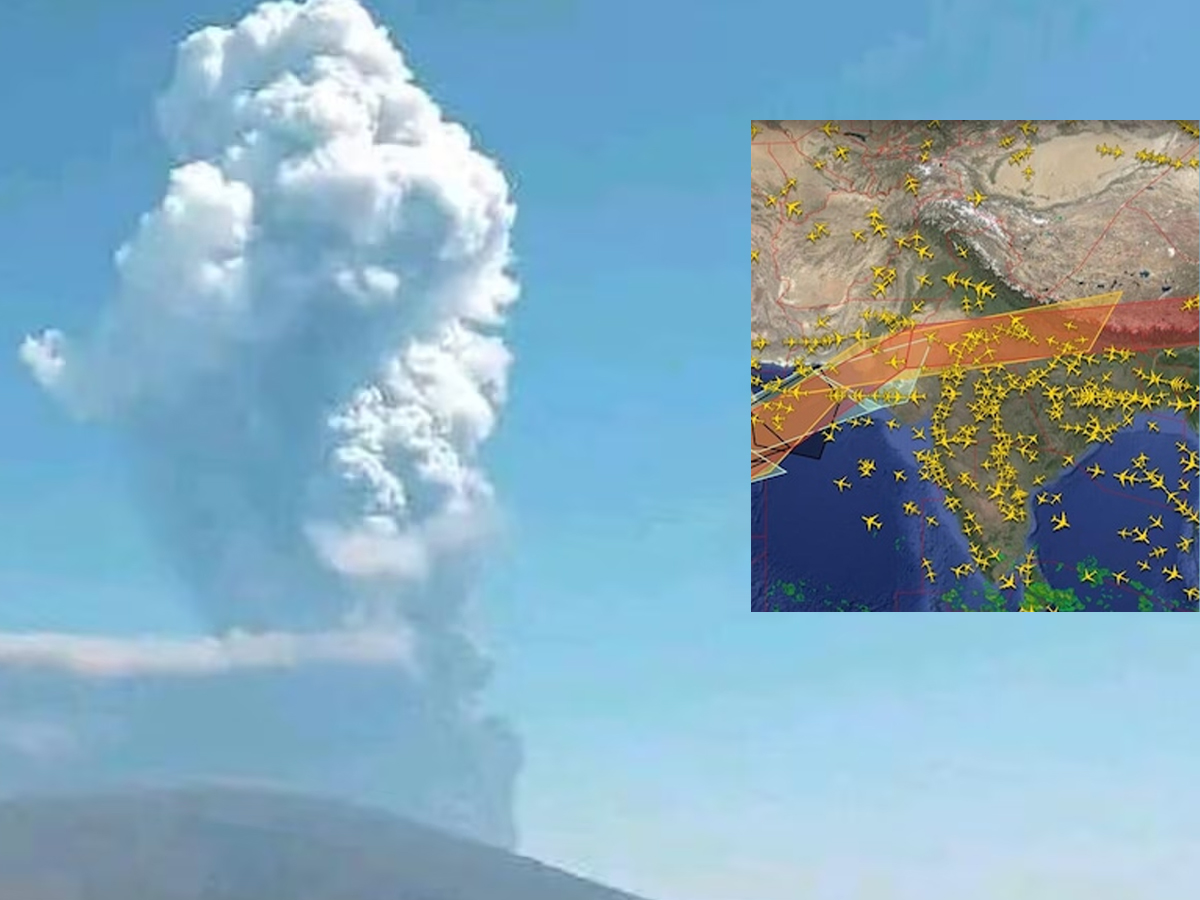 Ash Cloud From Ethiopia Glides Over India at 15 km Height, Shifts to China Next