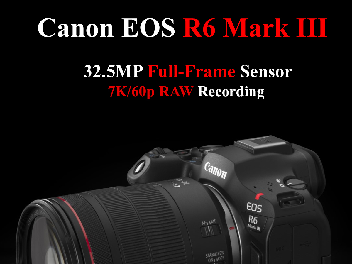 Canon EOS R6 Mark III Official Price, Specs, & Release Date Revealed in India | All You Need to Know