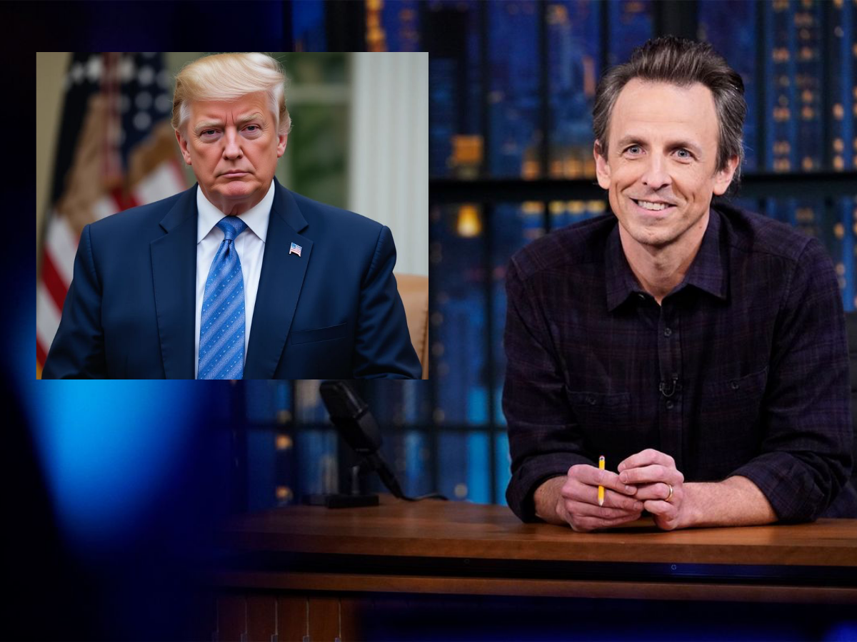 Donald Trump Slams Seth Meyers: Feud Reignites After Mocking Parody Segment