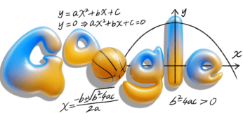Google Celebrates the Math Behind Motion with Its Quadratic Equation Doodle