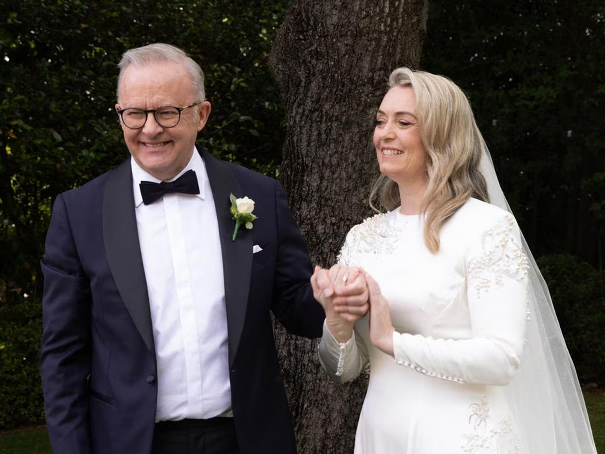 Jodie Haydon’s Wedding Dress: Romantic Long-Sleeved Gown by ‘Romance Was Born’ Steals the Spotlight at PM Albanese’s Historic Wedding
