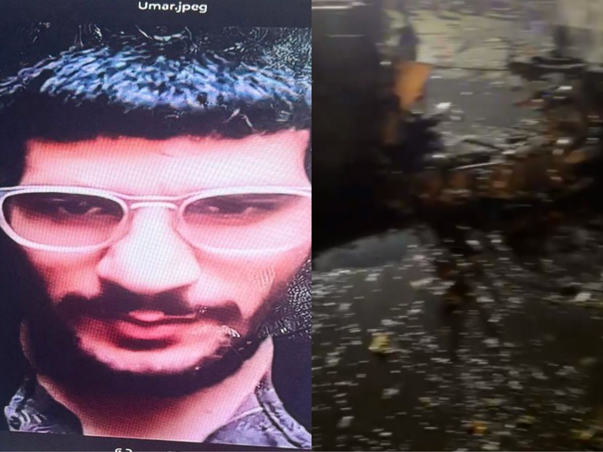 Red Fort Blast Suspect Revealed: CCTV Footage Shows Masked Man in Car