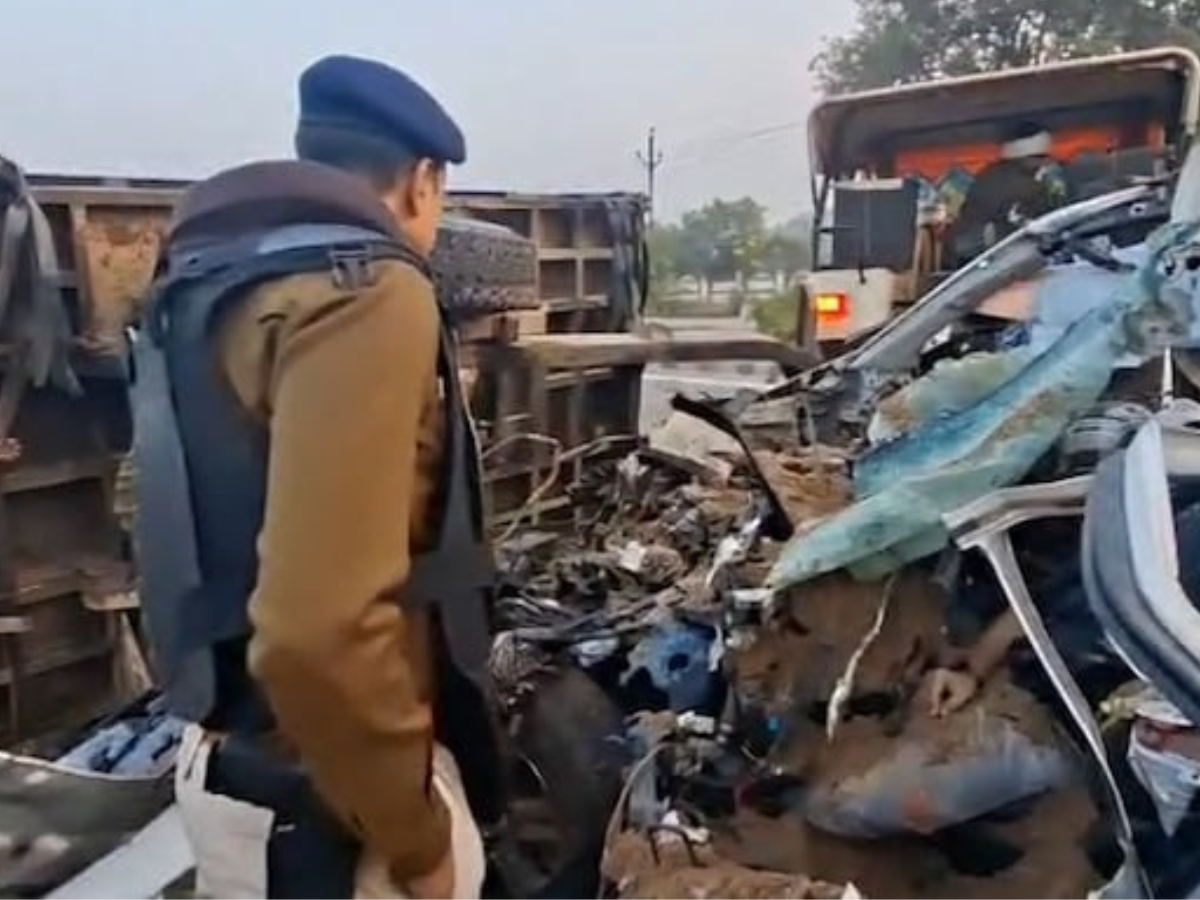 Madhya Pradesh Accident: Five Dead After Fortuner Loses Control in Gwalior
