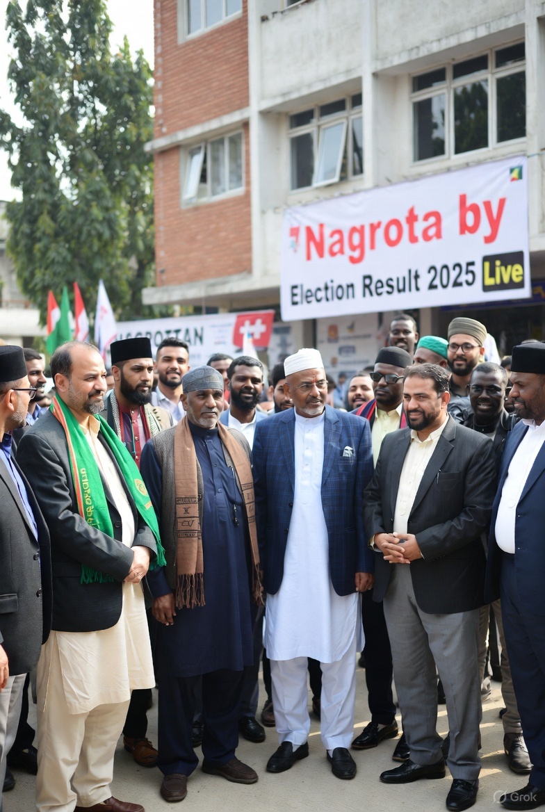 Live | Nagrota by Election Result 2025: Devyani Rana is leading Jammu and Kashmir Nagrota Vidhan Sabha Bypoll 2025