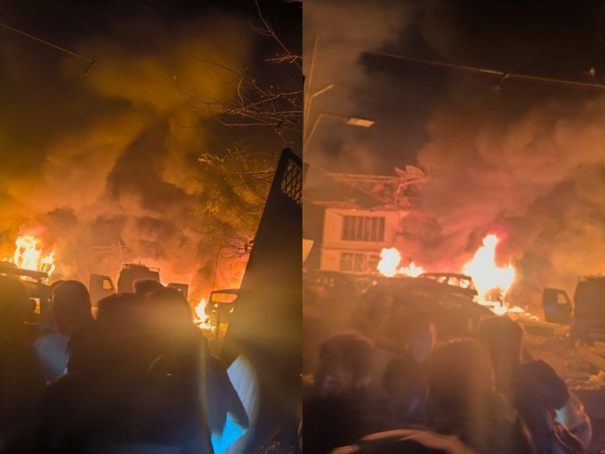 Nowgam Blast: New CCTV Footage Shows Moment Before Massive Explosion Hit Police Station | Watch