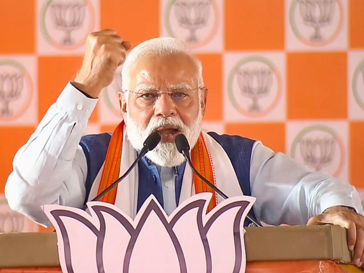 ‘RJD Put Katta to Congress’ Head’: PM Modi Targets Opposition in Bihar Rally | Watch