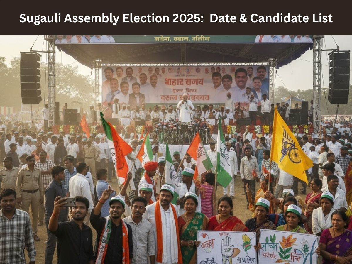 Sugauli Election 2025 Date: Check Polling, Result Date, Full List of Candidates; Know More About Vidhan Sabha Chunav