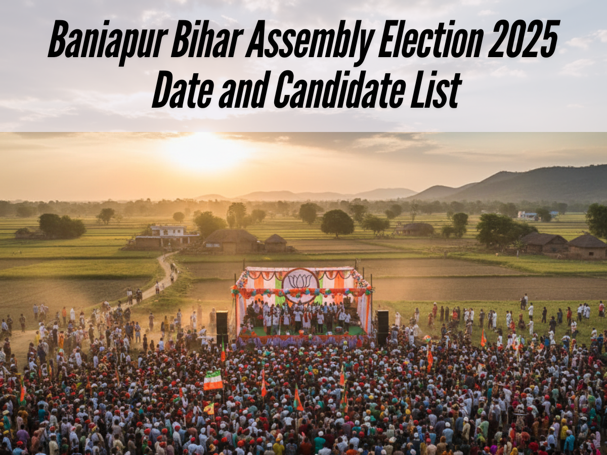 Baniapur Bihar Election 2025 Date: Candidates, Result Date; All You Need To Know About Baniapur Vidhan Sabha Seat