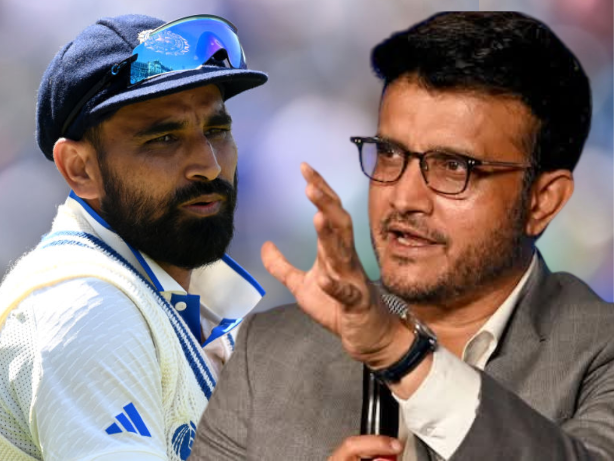 Sourav Ganguly Questions BCCI Selectors Over Leaving Out Mohammed Shami