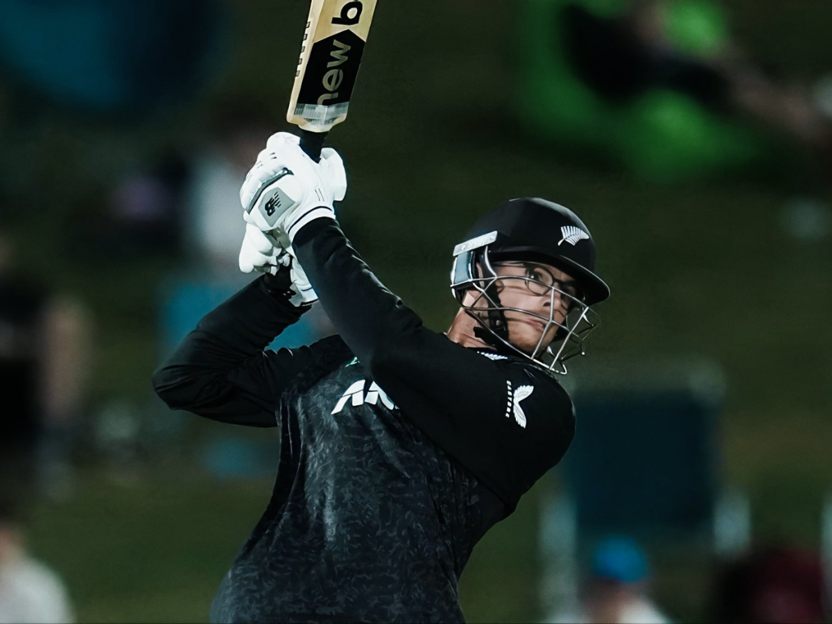 Mitchell Santner Fireworks Seal ODI Series Win for New Zealand vs West Indies