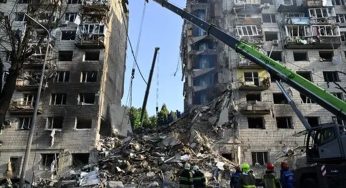 Russia’s Massive Overnight Drone & Missile Barrage Kills 3 in Ukraine, Leaves Over 600,000 Homes in Kyiv Without Power