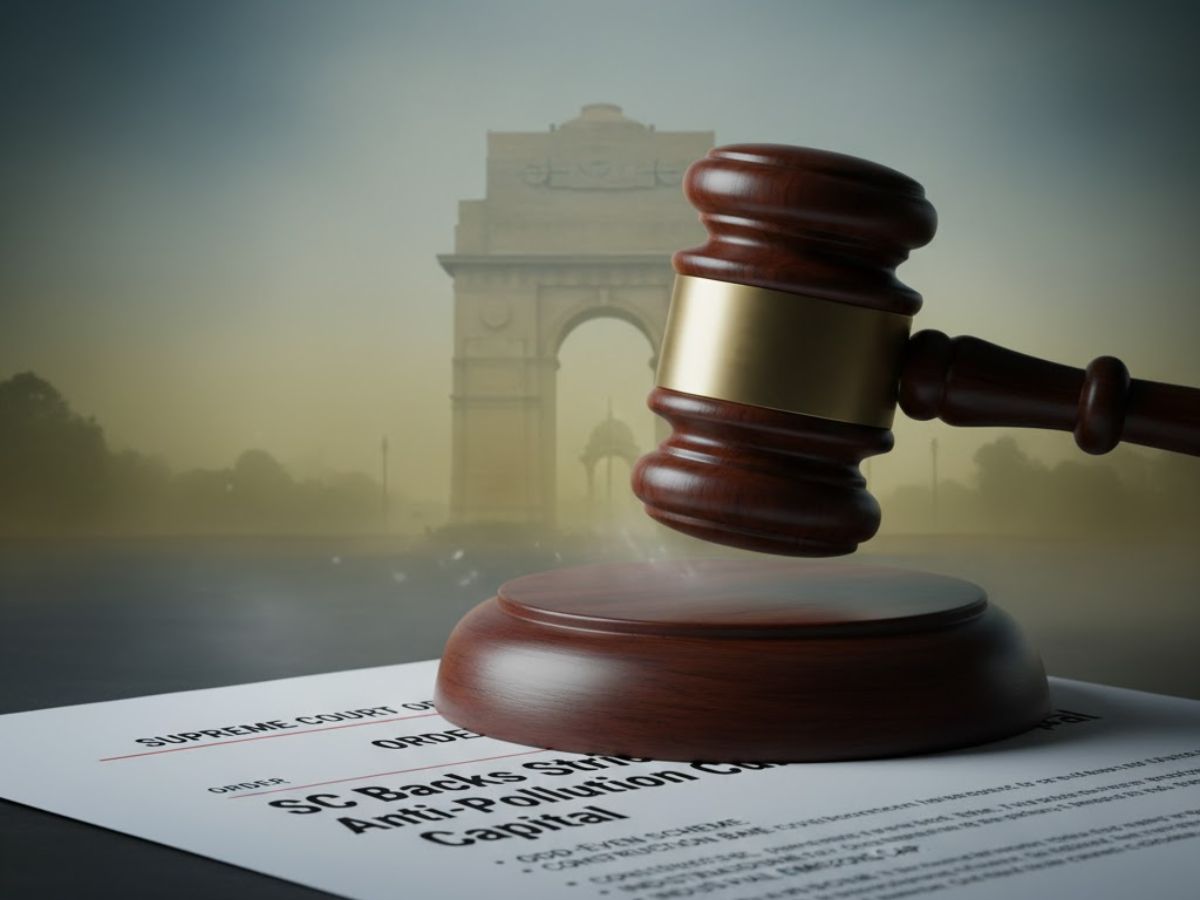 SC Backs Stricter Anti-Pollution Curbs in  Capital, Asks ‘Shield Children from Gas Chamber’