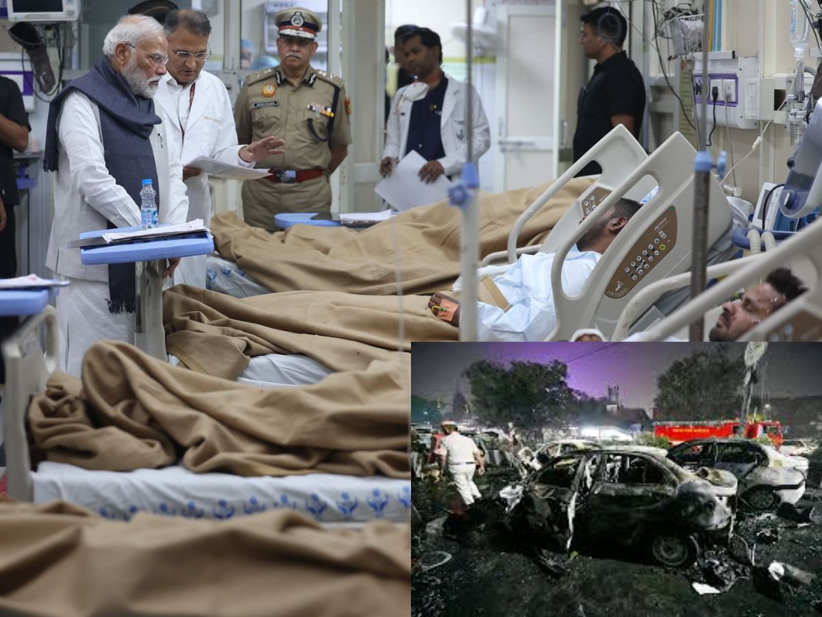 PM Modi Meets Delhi Car Blast Victims in LNJP Hospital ‘Just After His Bhutan Visit’