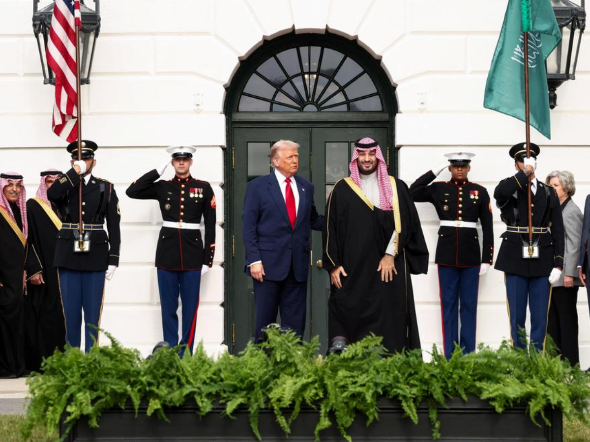 Saudi Crown Prince MBS Gets Grand White House Welcome on First US Visit Since Khashoggi Case