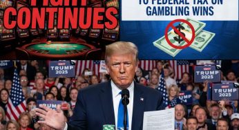 Gambling Tax Relief? Fight Continues as Trump Mulls End to Federal Tax on Gambling Wins
