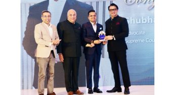 Advocate Shubham Awasthi Honored with Prestigious “40 Under 40 Lawyer Award”