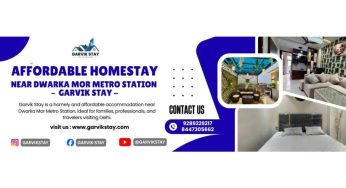 Affordable Homestay Near Dwarka Mor Metro Station – Garvik Stay