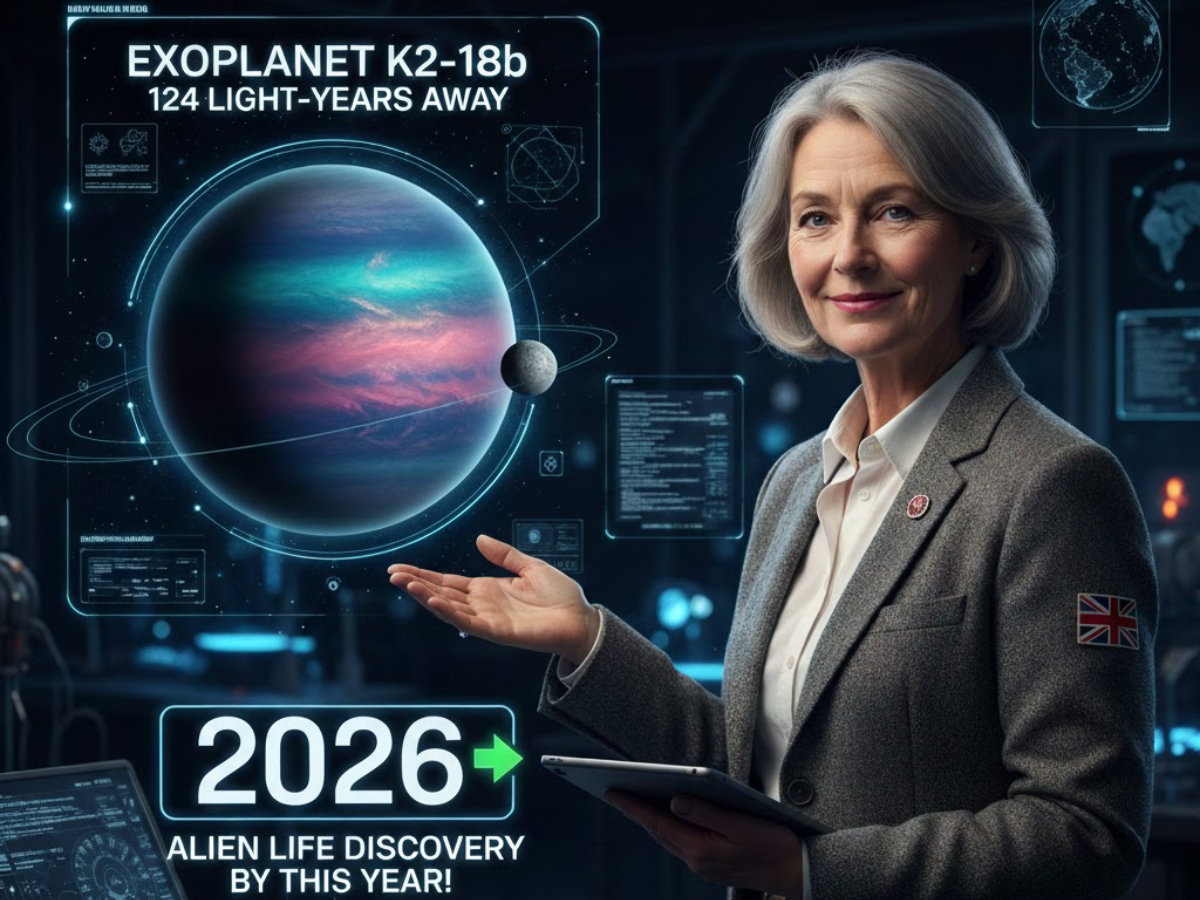 Alien Life Could Be Discovered by 2075, Says British Scientist Citing Exoplanet K2-18b