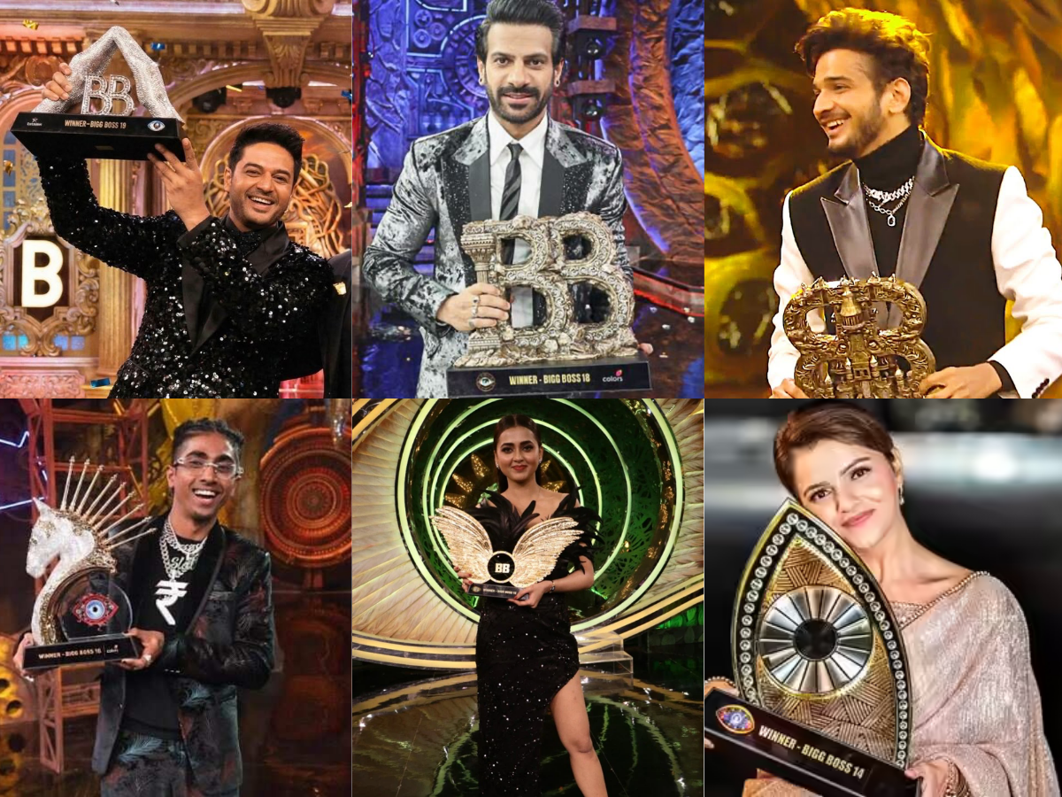 Bigg Boss Winners Through the Years: From Rahul Roy to Gaurav Khanna | Full Winners List