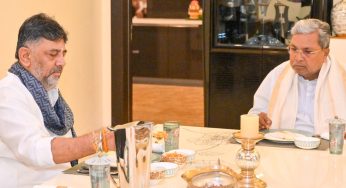 Breakfast Diplomacy: Siddaramaiah–DKS Hold Second Breakfast Meet to End CM Post Talk